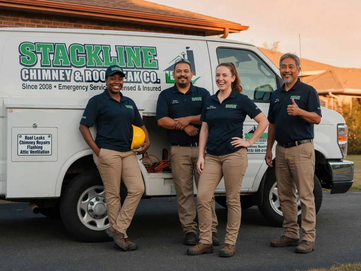 Chimney flashing repair company in Tracy, IA